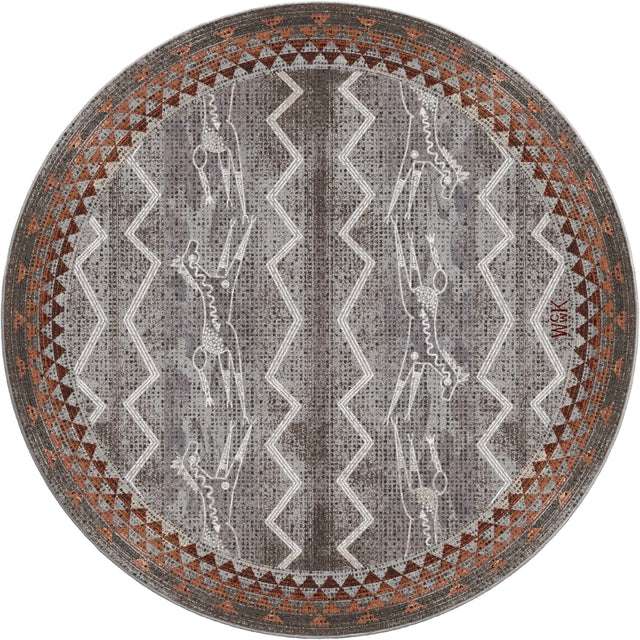 American Dakota Will K Plains Speak Flash Rug - 0785FSH234