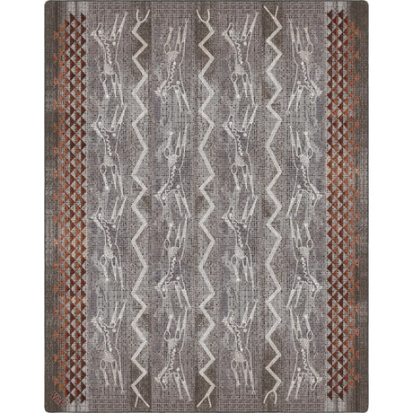 American Dakota Will K Plains Speak Flash Rug - 0785FSH234