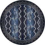 American Dakota Will K Plains Speak Midnight Rug - 0785MNT234