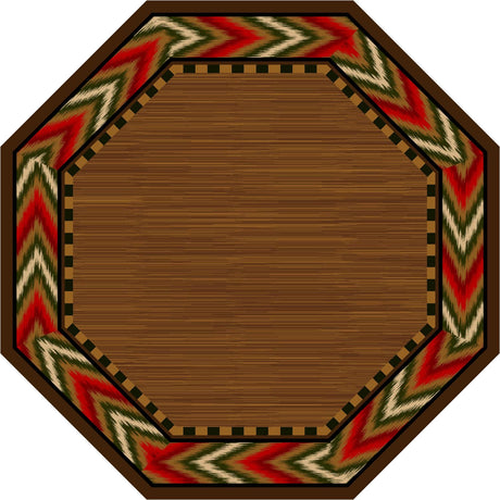 American Dakota Flame Red Rug