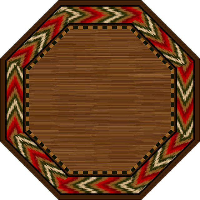 American Dakota Flame Red Rug