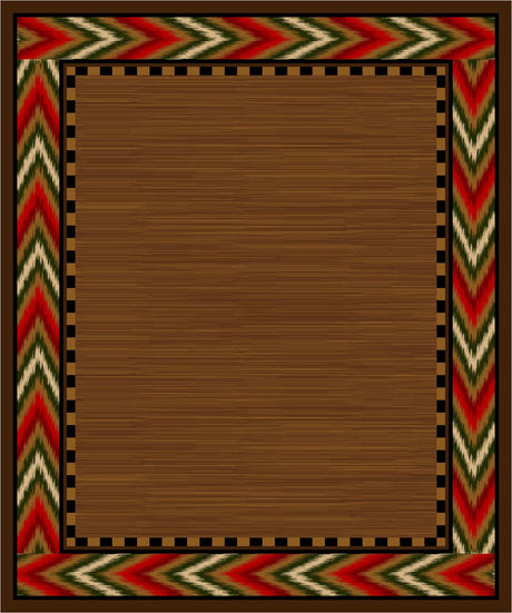 American Dakota Flame Red Rug