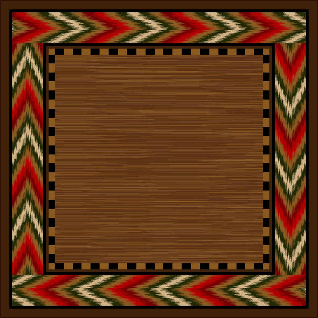 American Dakota Flame Red Rug