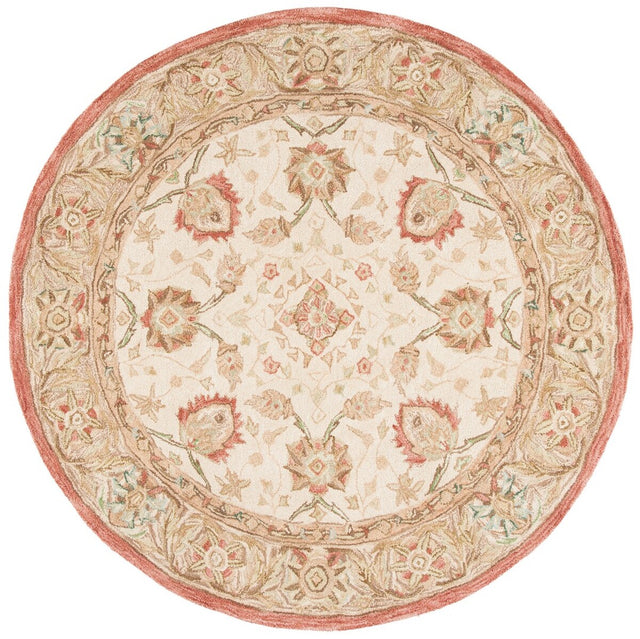 Safavieh Anatolia An512E Ivory / Rust Rugs
