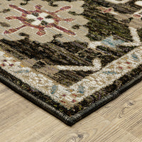 Oriental Weavers Sphinx Andorra 2396B Brown/ Multi Area Rug