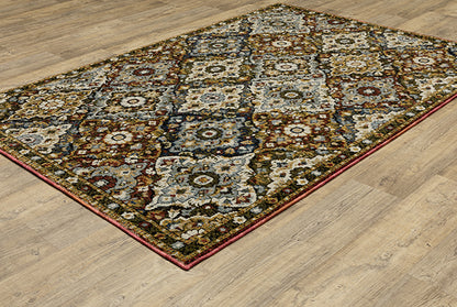 Oriental Weavers Sphinx Andorra 2408A Red/ Multi Area Rug