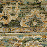 Oriental Weavers Sphinx Andorra 2417B Green/ Gold Area Rug