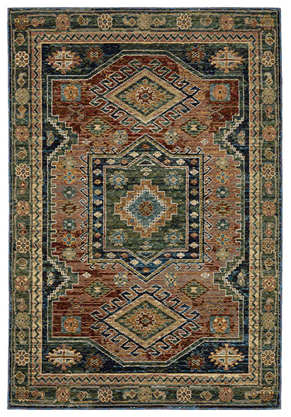 Oriental Weavers Sphinx Andorra 2442A Blue/ Multi Area Rug