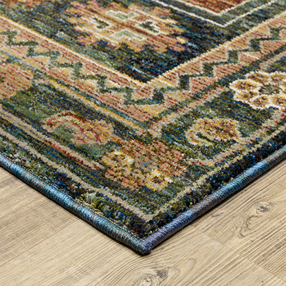 Oriental Weavers Sphinx Andorra 2442A Blue/ Multi Area Rug