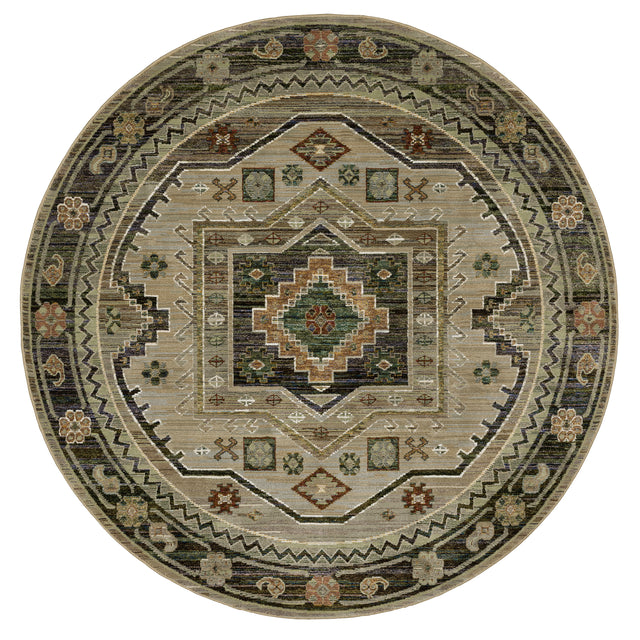 Oriental Weavers Sphinx Andorra 2442D Green/Multi Rugs