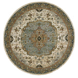 Oriental Weavers Sphinx Andorra 2451B Ivory/Blue Rugs