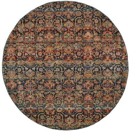 Oriental Weavers Sphinx Andorra 6836C Multi/Blue Rugs