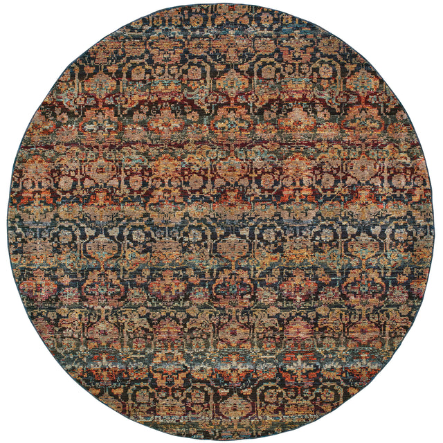 Oriental Weavers Sphinx Andorra 6836C Multi/Blue Rugs