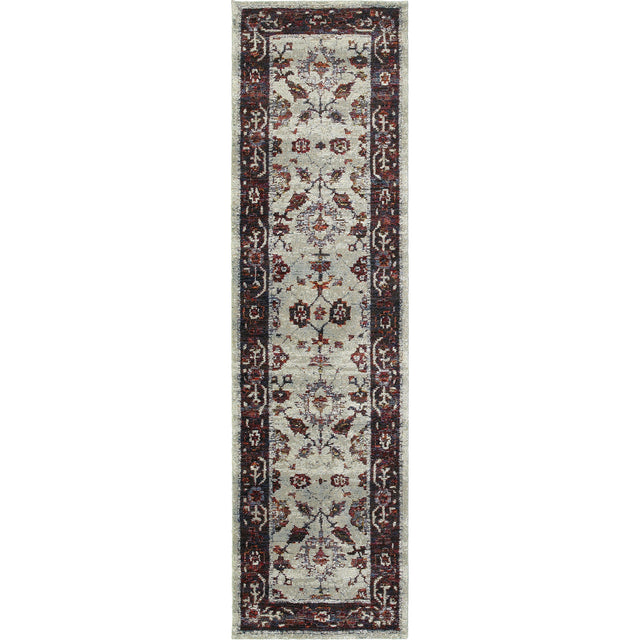 Oriental Weavers Sphinx Andorra 6842D Stone/Red Rugs