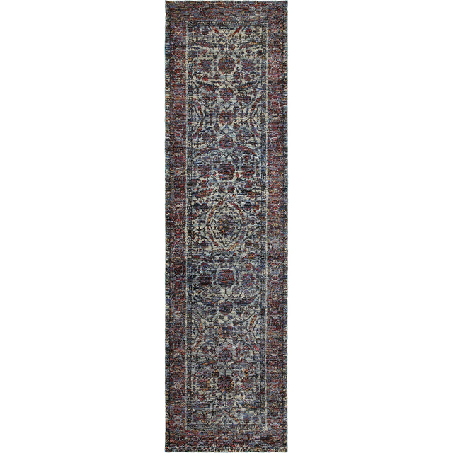 Oriental Weavers Sphinx Andorra 6846B Blue/Purple Rugs