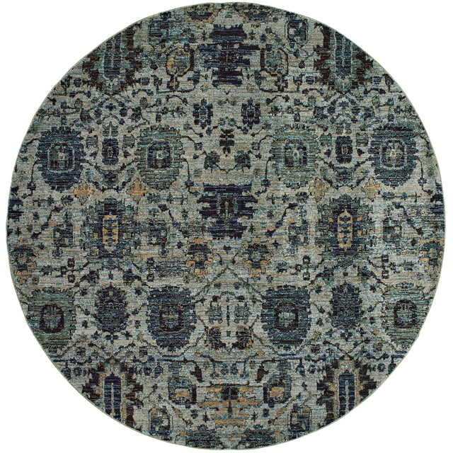 Oriental Weavers Sphinx Andorra 7120A Blue/Navy Rugs