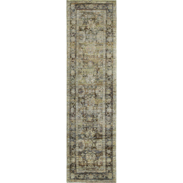 Oriental Weavers Sphinx Andorra 7125C Green/Brown Rugs
