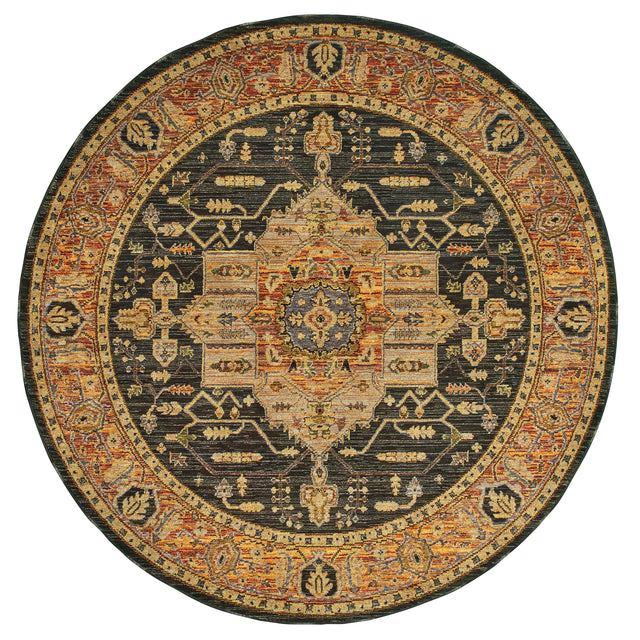 Oriental Weavers Sphinx Andorra 7138B Gold/Grey Rugs