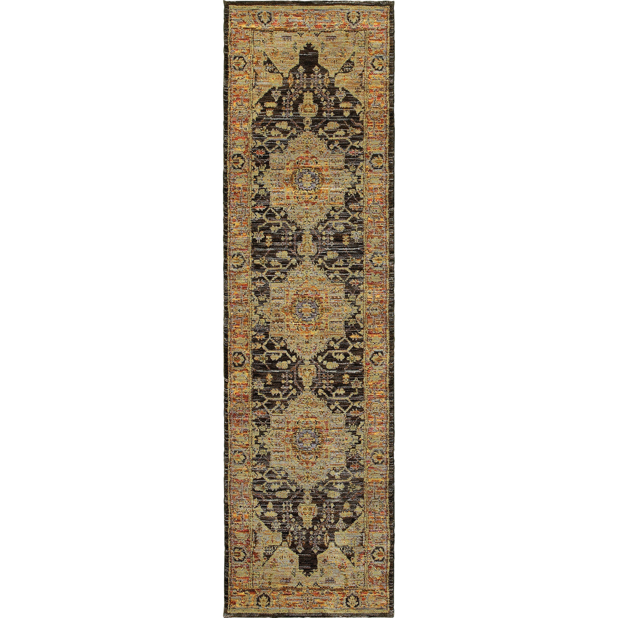 Oriental Weavers Sphinx Andorra 7138B Gold/Grey Rugs