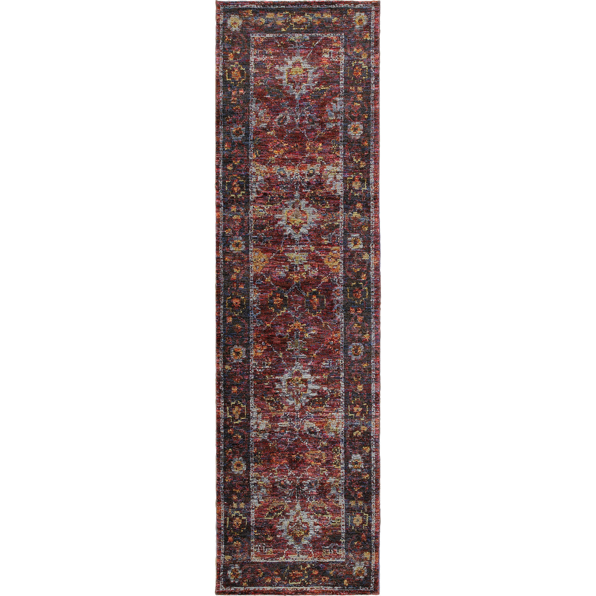 Oriental Weavers Sphinx Andorra 7153A Red/Purple Rugs