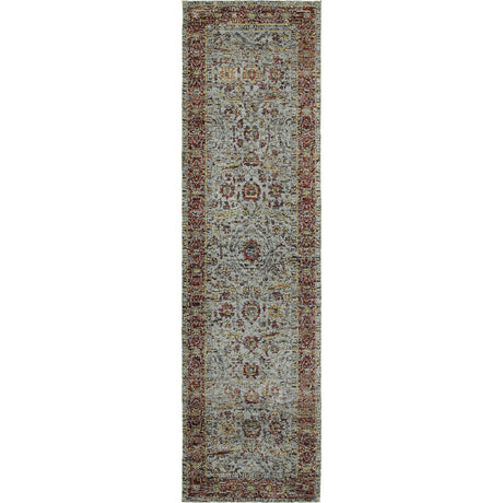 Oriental Weavers Sphinx Andorra 7155A Blue/Red Rugs