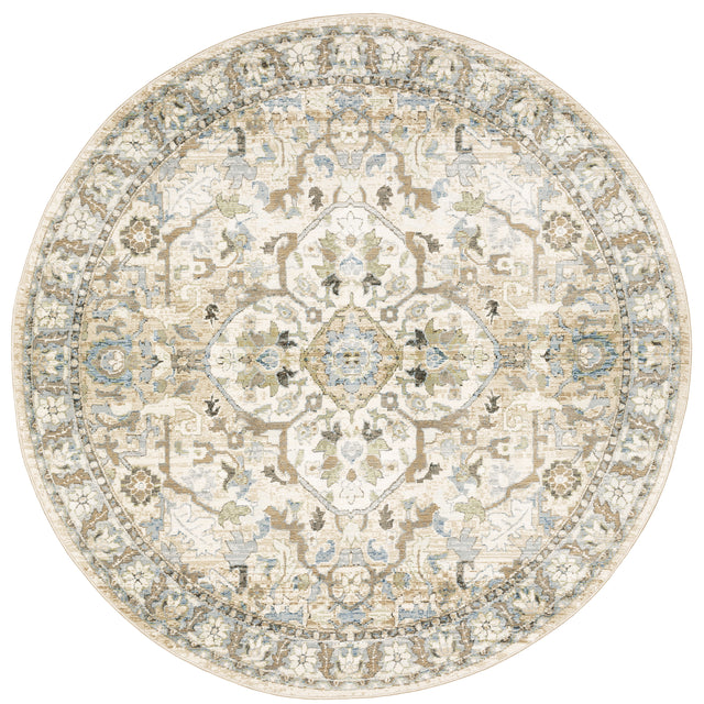 Oriental Weavers Sphinx Andorra 9818G Beige/Ivory Rugs