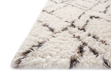 Angela Rose x Loloi Amira Ami-02 Ivory/Bark Rug.