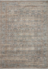 Angela Rose x Loloi Blake Bla-02 Ocean/Mocha Rug.