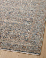 Angela Rose x Loloi Blake Bla-02 Ocean/Mocha Rug.