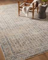 Angela Rose x Loloi Blake Bla-04 Beige/Denim Rug.
