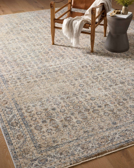 Angela Rose x Loloi Blake Bla - 04 Beige/Denim Rug - Angela Rose x Loloi - blakbla - 04bede530r