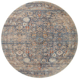 Angela Rose x Loloi Blake Bla-07 Navy/Multi Rug.