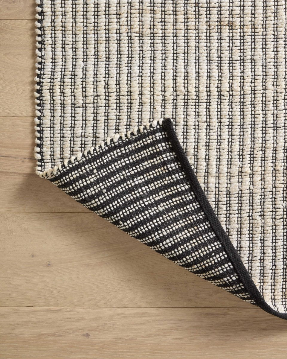 Angela Rose x Loloi Colton Con-02 Ivory/Black Rug.