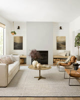 Angela Rose x Loloi Colton Con-02 Ivory/Black Rug.