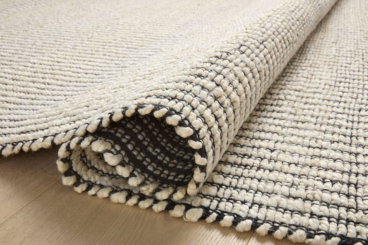 Angela Rose x Loloi Colton Con-02 Ivory/Black Rug.