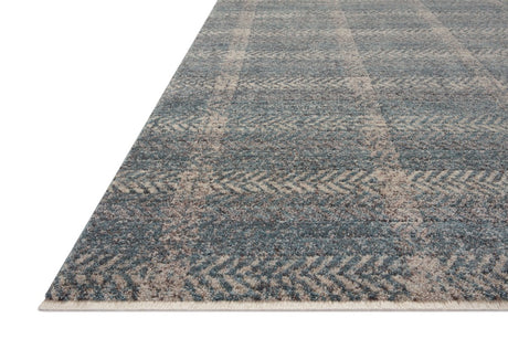 Angela Rose x Loloi Ember Emb-03 Blue/Beige Rug.