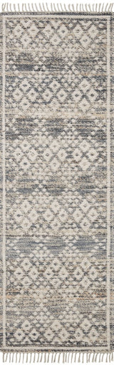 Angela Rose x Loloi Rivers Riv-01 Denim/Ivory Rug.