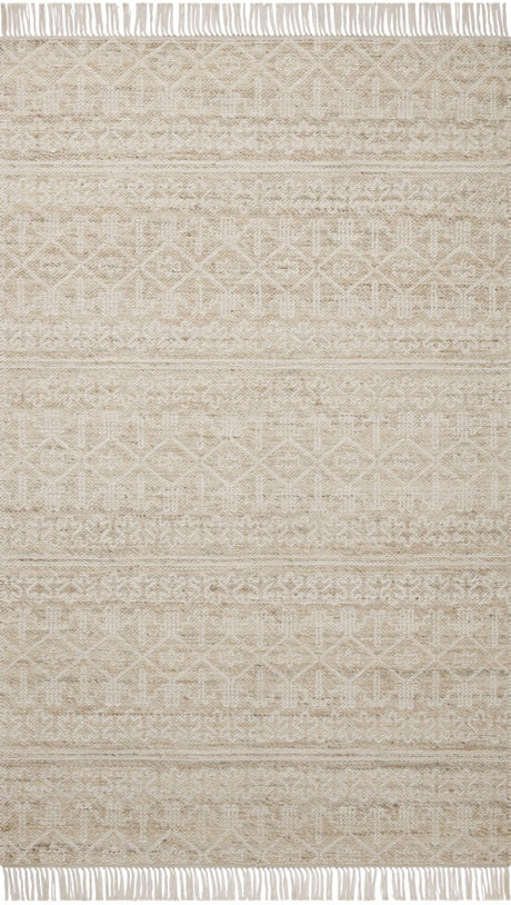 Angela Rose x Loloi Rivers Riv-03 Sand/Ivory Rug.