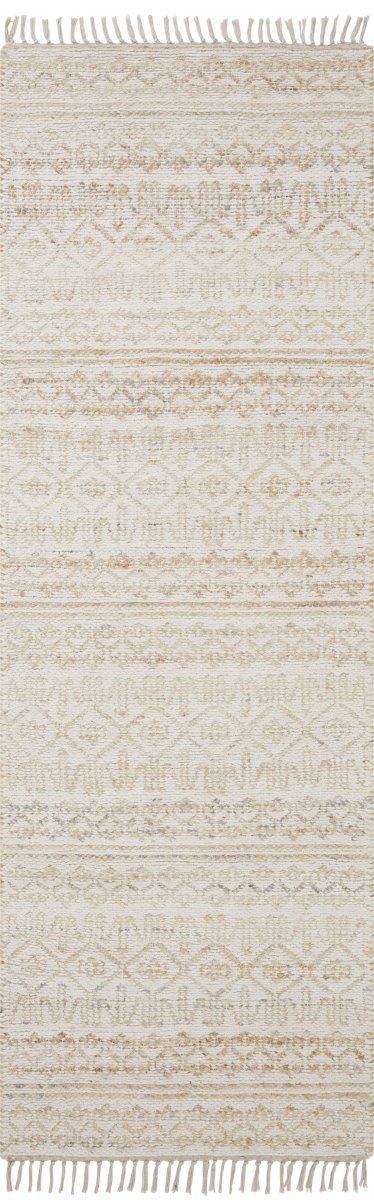 Angela Rose x Loloi Rivers Riv-03 Sand/Ivory Rug.