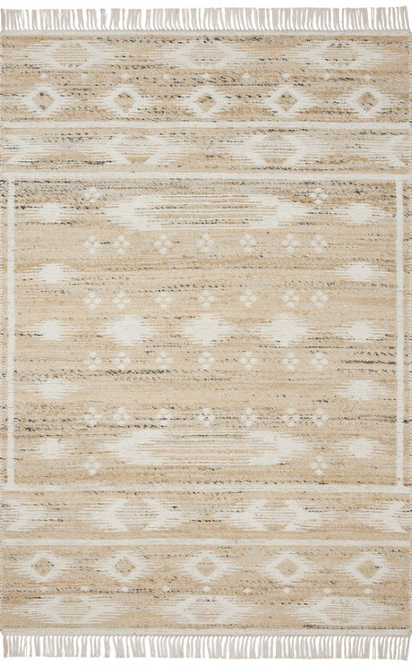 Angela Rose x Loloi Rivers Riv-04 Natural/Ivory Rug.