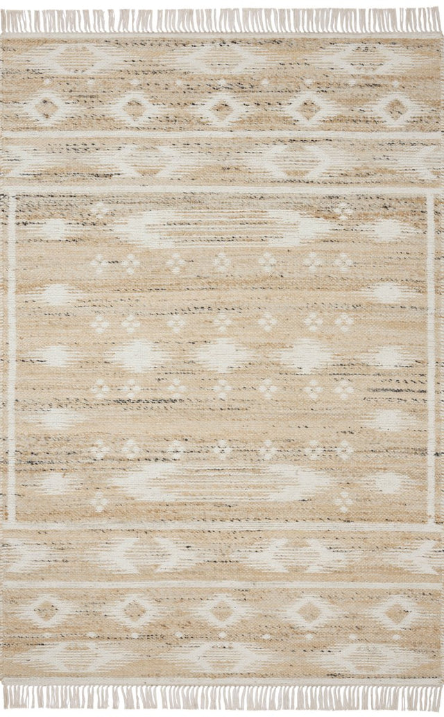 Angela Rose x Loloi Rivers Riv-04 Natural/Ivory Rug.