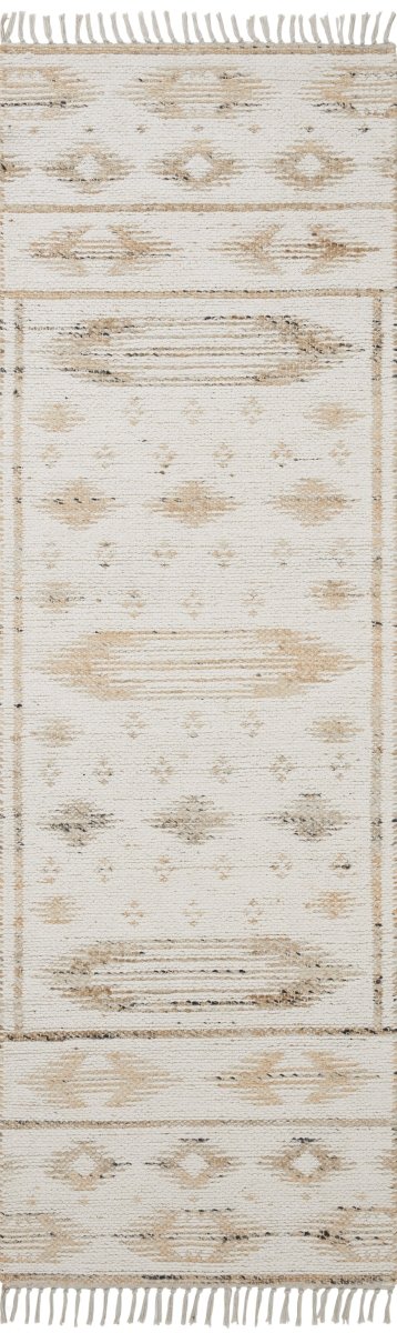 Angela Rose x Loloi Rivers Riv-04 Natural/Ivory Rug.