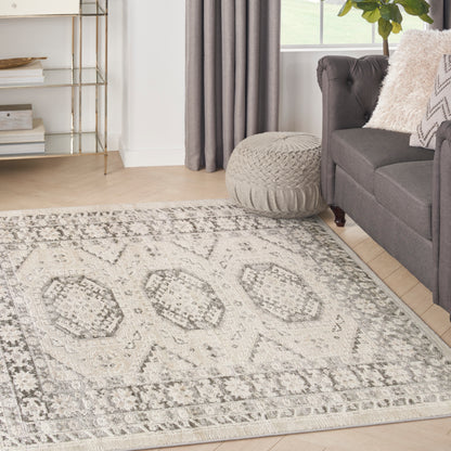 Nourison Serenity Home Srh01 Ivory Mocha Area Rug