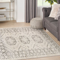 Nourison Serenity Home Srh01 Ivory Mocha Area Rug