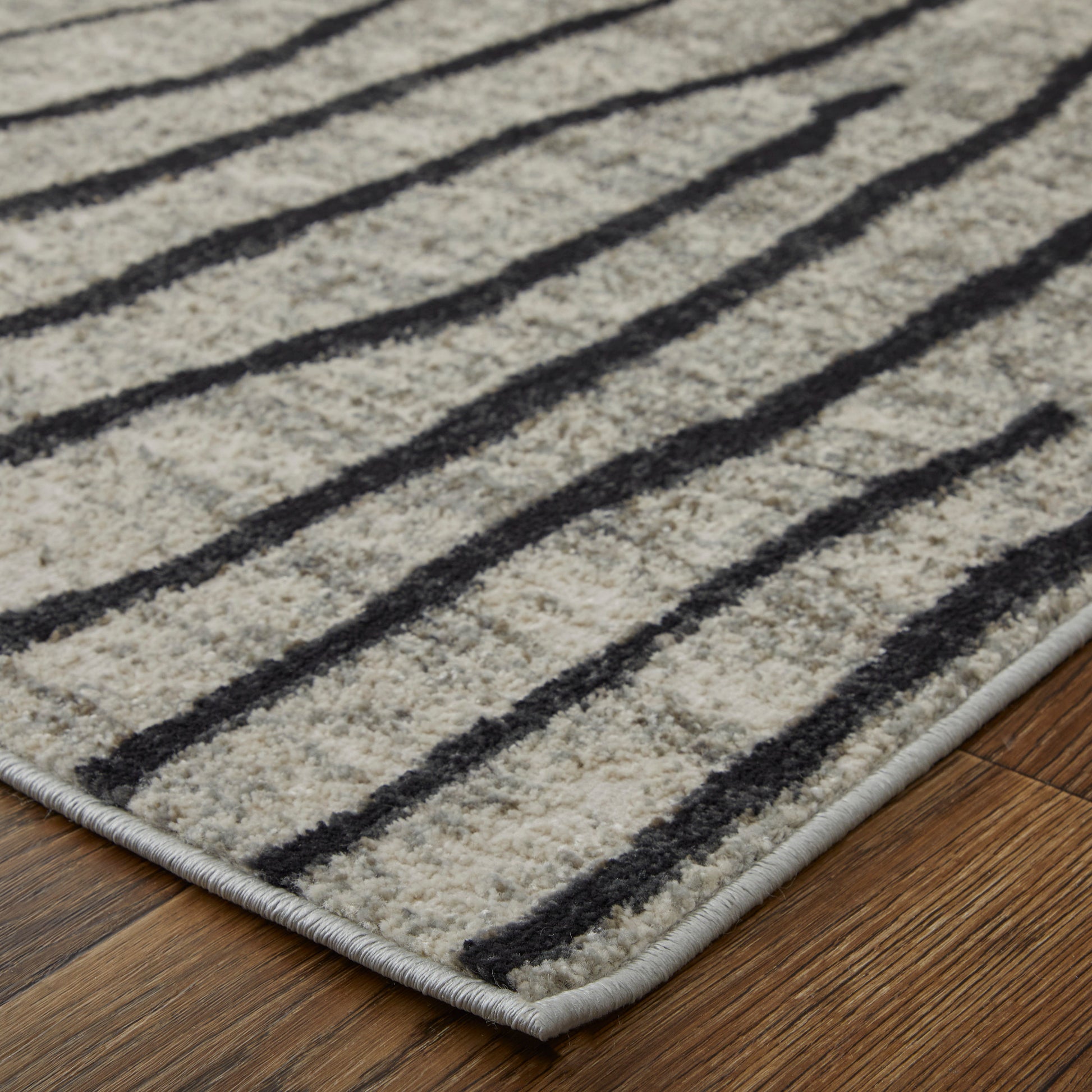 Feizy Kano 86439Lif Gray/Black/Taupe Area Rug