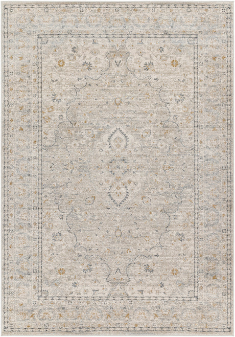 Surya Alpharetta Aph-2303 Light Beige, Cream, Medium Gray, Charcoal, Amber Rug.