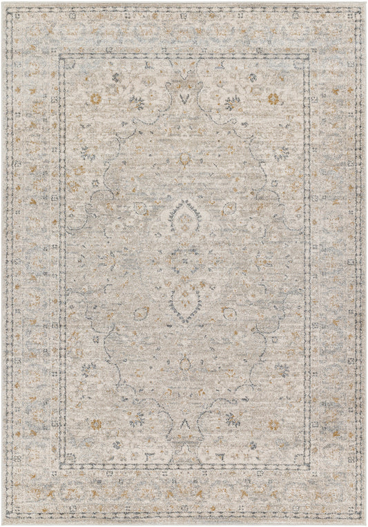 Surya Alpharetta Aph-2303 Light Beige, Cream, Medium Gray, Charcoal, Amber Area Rug