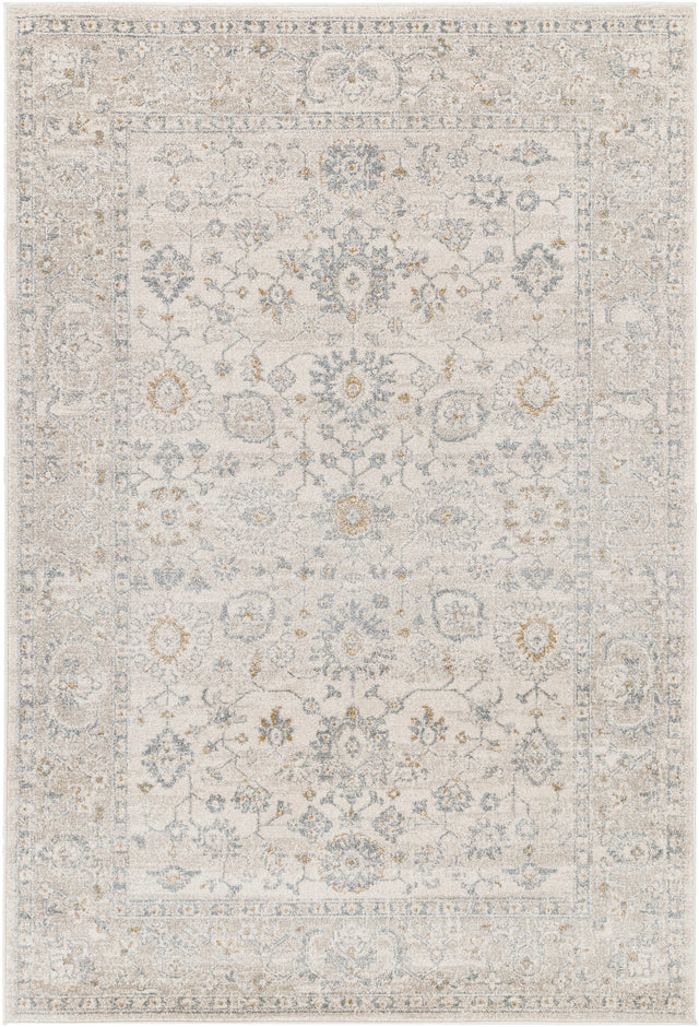 Surya Alpharetta Aph-2304 Cream, Light Beige, Medium Gray, Amber Rug.