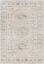 Surya Alpharetta Aph-2305 Cream, Light Beige, Medium Gray, Charcoal, Amber Rug.