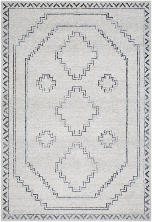 Surya Alpharetta Aph-2306 Cream, Light Beige, Medium Gray, Charcoal Area Rug